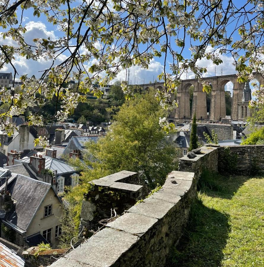 Cosy Et Jardin Panoramique Morlaix Exterior foto
